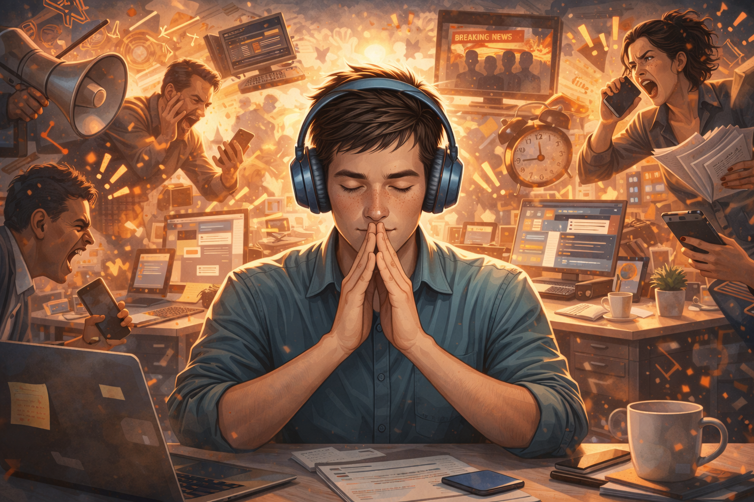 Returning to Focus in a Noisy World